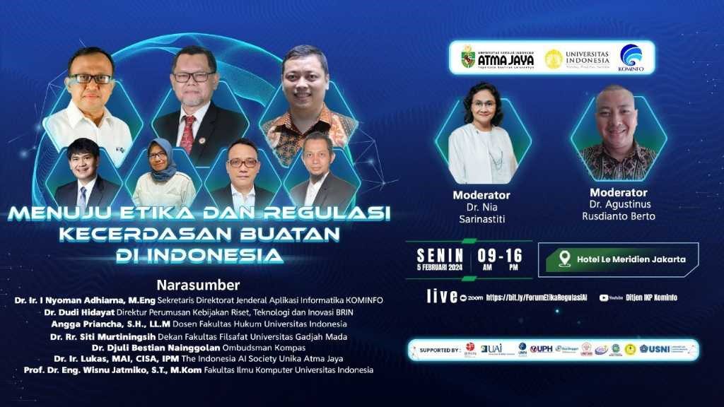 UMN Berkontribusi dalam Rangka Menuju Etika dan Regulasi Kecerdasan Buatan di Indonesia
